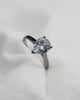 Pear Platinum Lab Grown Diamond Solitaire - Lester & Brown