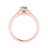 Pear Rose Gold Lab Grown Diamond Solitaire - Lester & Brown