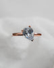 Pear Rose Gold Lab Grown Diamond Solitaire - Lester & Brown