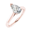 Pear Rose Gold Lab Grown Diamond Solitaire - Lester & Brown
