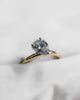 Pear Yellow Gold Lab Grown Diamond Solitaire - Lester & Brown