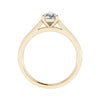 Pear Yellow Gold Lab Grown Diamond Solitaire - Lester & Brown