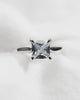 Princess Platinum Lab Grown Diamond Solitaire - Lester & Brown
