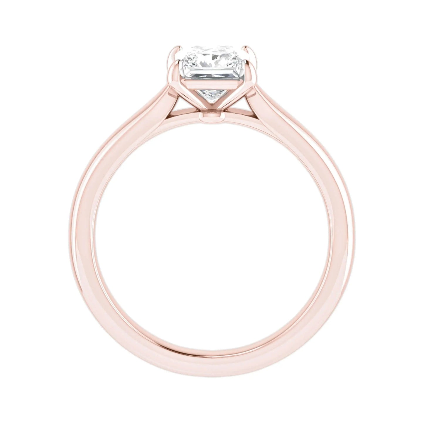 Princess Rose Lab Grown Diamond Solitaire - Lester & Brown