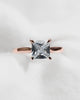 Princess Rose Lab Grown Diamond Solitaire - Lester & Brown