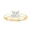 Princess Yellow Gold Lab Grown Diamond Solitaire - Lester & Brown