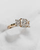 Radiant 18K Yellow Gold Lab Grown Diamond Trilogy - Lester & Brown