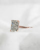 Radiant Hidden Halo Solitaire 18k Rose Gold | Lab Grown Diamond Engagement Ring - Lester & Brown
