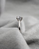 Round Platinum Lab Grown Diamond Solitaire - Lester & Brown