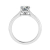Round Platinum Lab Grown Diamond Solitaire - Lester & Brown