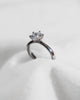 Round Platinum Lab Grown Diamond Solitaire - Lester & Brown