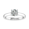 Round Platinum Lab Grown Diamond Solitaire - Lester & Brown
