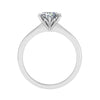 Round Platinum Lab Grown Diamond Solitaire - Lester & Brown
