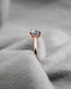 Round Rose Gold Lab Grown Diamond Solitaire - Lester & Brown