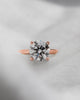 Round Rose Gold Lab Grown Diamond Solitaire - Lester & Brown
