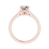 Round Rose Gold Lab Grown Diamond Solitaire - Lester & Brown