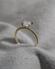 Round Yellow Gold Lab Grown Diamond Set Shoulders - Lester & Brown