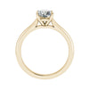 Round Yellow Gold Lab Grown Diamond Solitaire - Lester & Brown