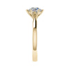 Round Yellow Gold Lab Grown Diamond Solitaire - Lester & Brown