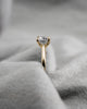 Round Yellow Gold Lab Grown Diamond Solitaire - Lester & Brown