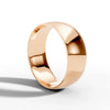 7.00mm Court Plain Wedding Band | 18K Rose Gold Lester & Brown