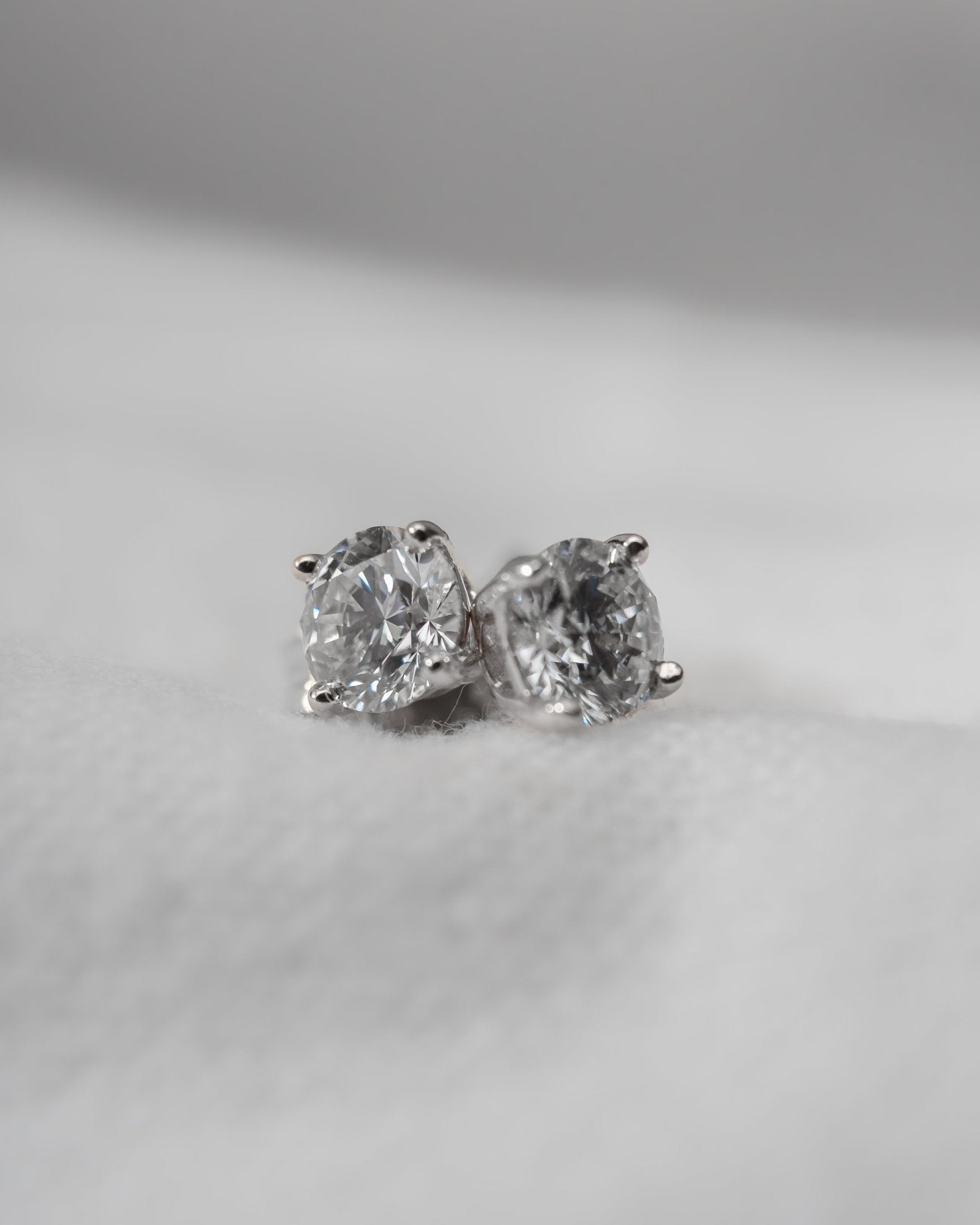 Discover the Brilliance of Our Lab Grown Diamond Stud Earrings