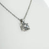 1ct Lab - Grown Diamond Pendant | 18k White Gold - Lester & Brown