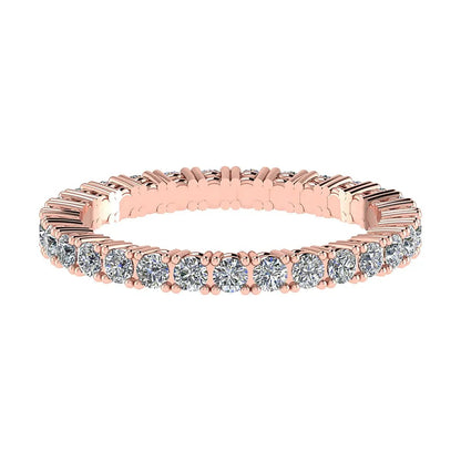 2.2mm Classic Claw Set 100% - Lab - grown Diamond | 18k Rose Gold - Lester & Brown