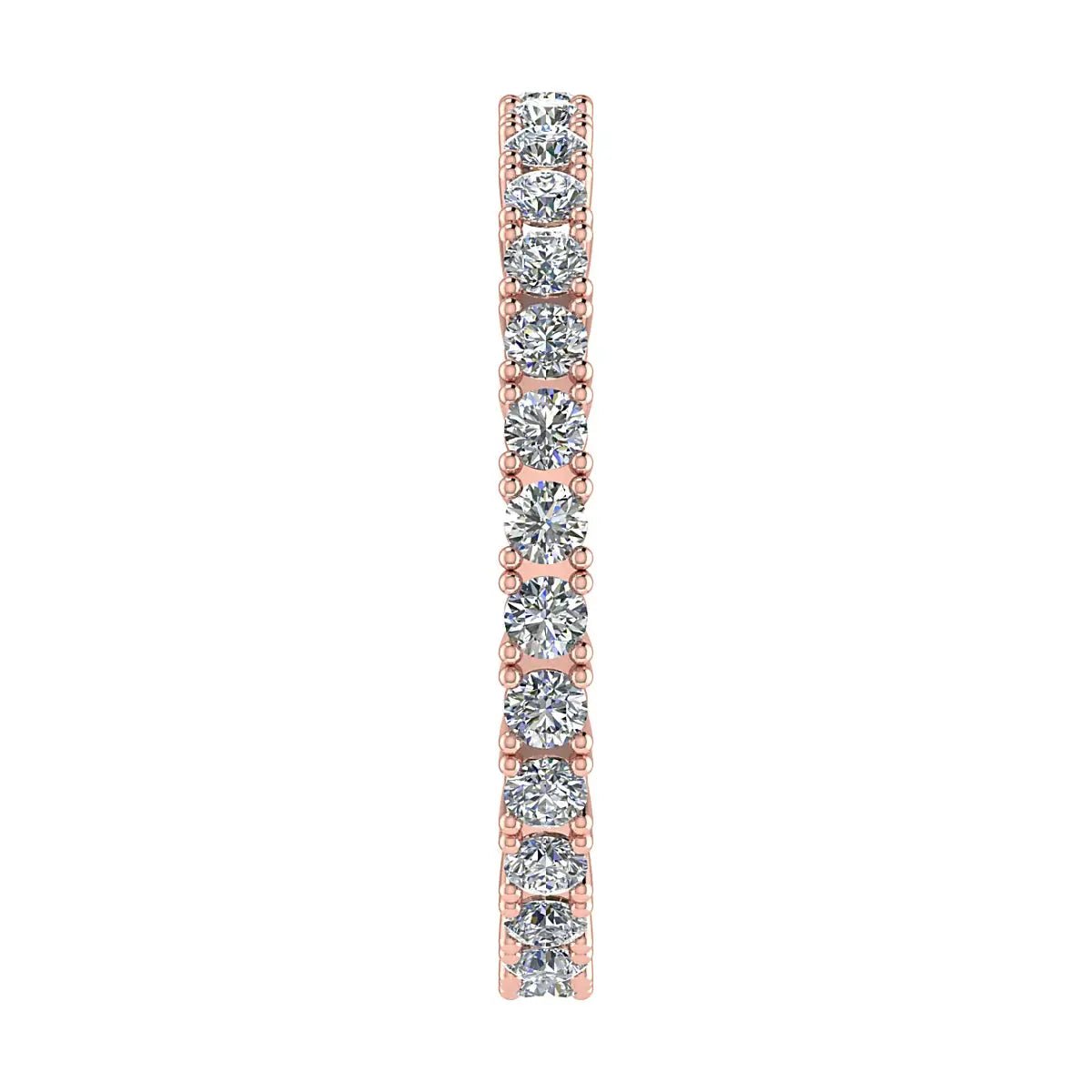 2.2mm Classic Claw Set 100% - Lab - grown Diamond | 18k Rose Gold - Lester & Brown