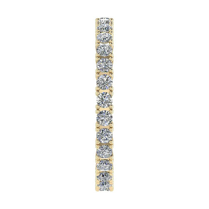 2.2mm Classic Claw Set 100% - Lab - grown Diamond | 18k Yellow Gold - Lester & Brown