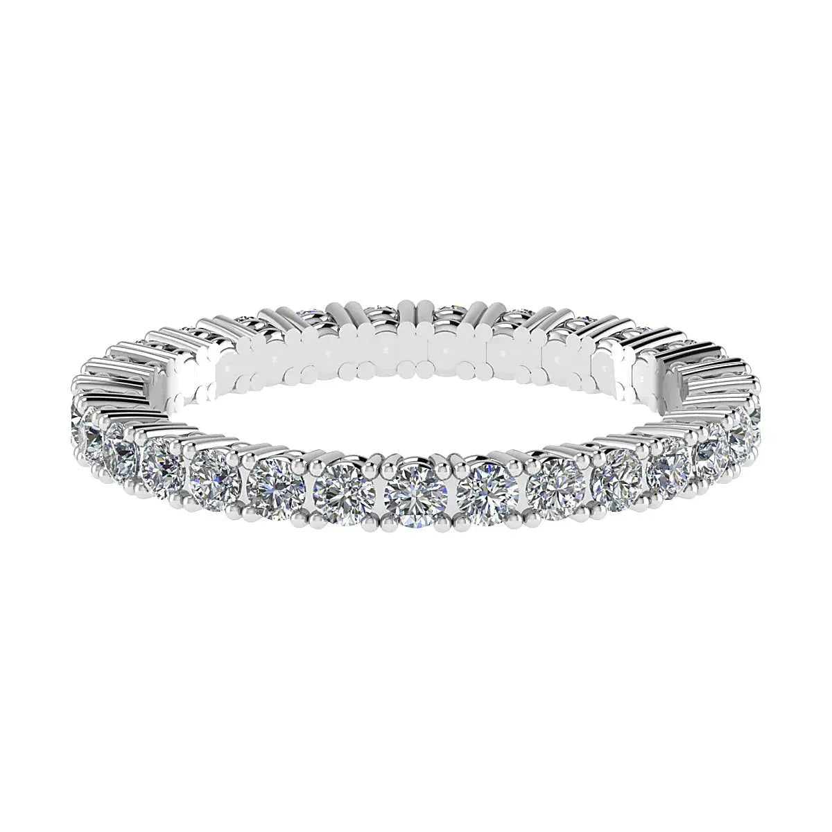 2.2mm Classic Claw Set 100% - Lab - grown Diamond | Platinum - Lester & Brown