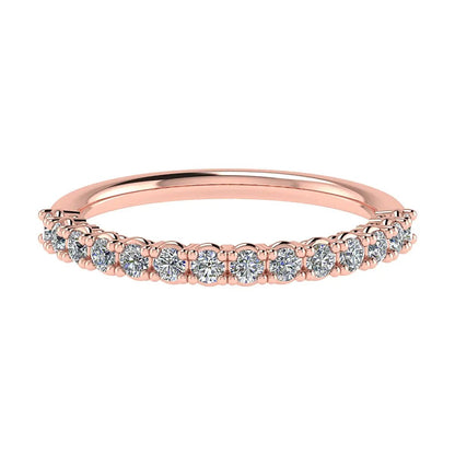 2.2mm Classic Claw Set 50% - Lab - grown Diamond | 18k Rose Gold - Lester & Brown