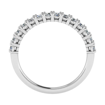 2.2mm Classic Claw Set 50% - Lab - grown Diamond | 18k White Gold - Lester & Brown