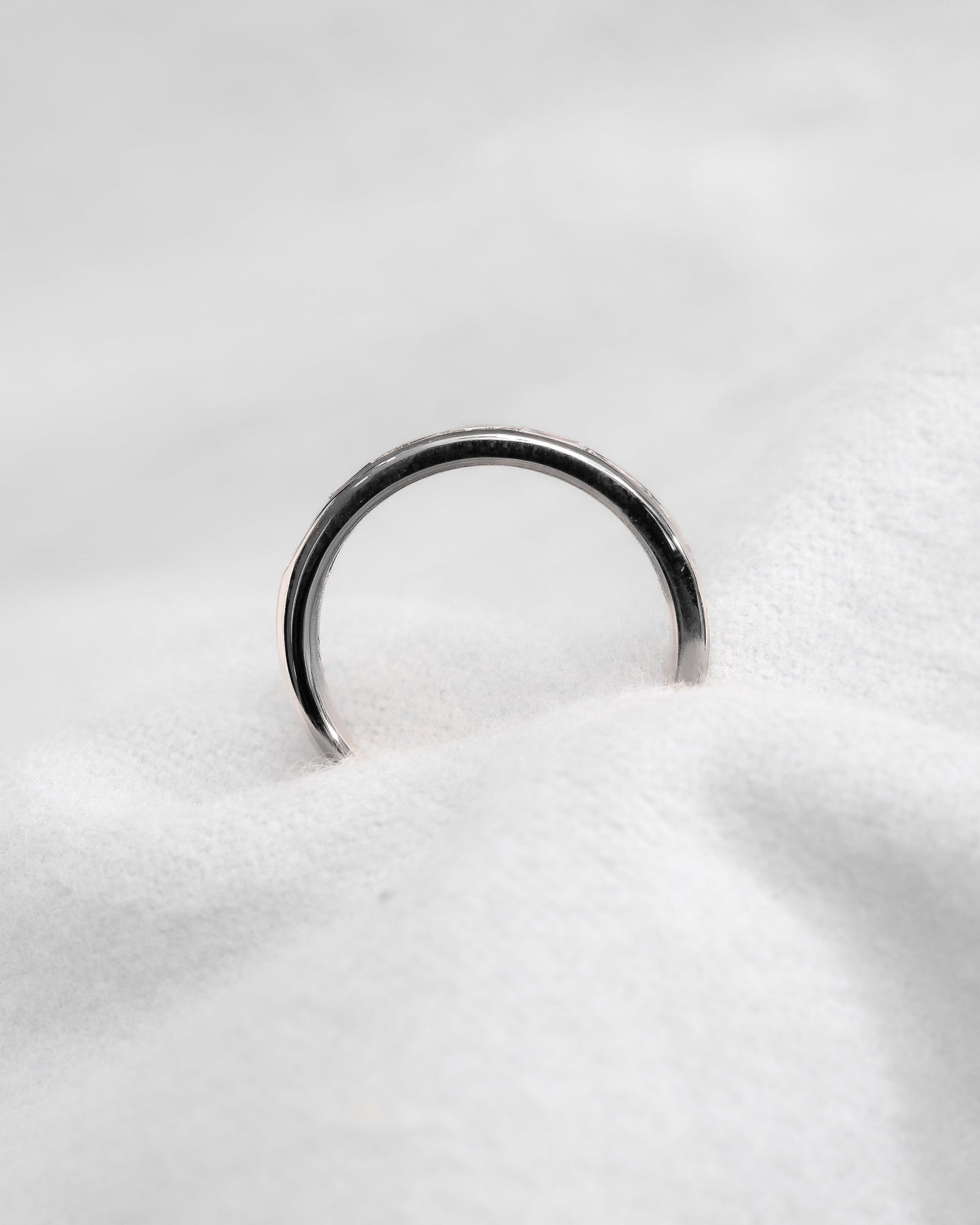 2.30mm Princess Channel Set 50% - Lab - grown Diamond | Platinum - Lester & Brown