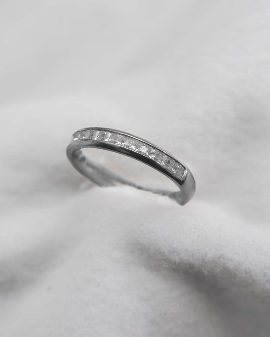 2.30mm Princess Channel Set 50% - Lab - grown Diamond | Platinum - Lester & Brown