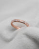 2.50mm Landscape Baguette Channel Set 50% - Lab - grown Diamond | 18K Rose Gold - Lester & Brown