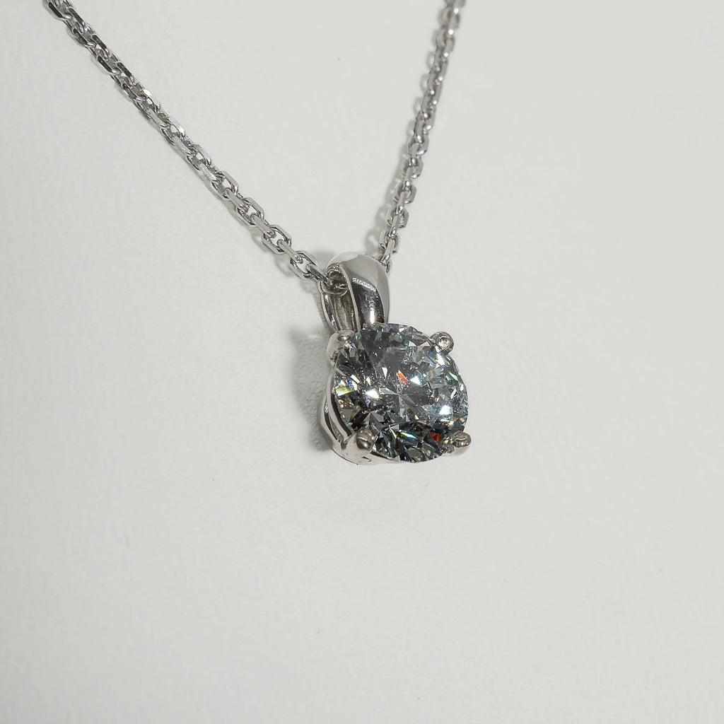 2ct Lab - Grown Diamond Pendant | Platinum - Lester & Brown
