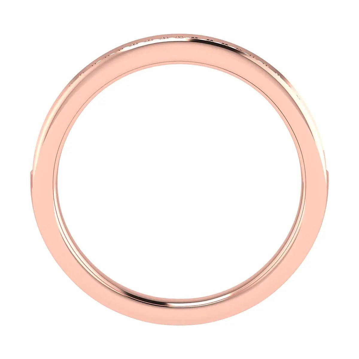 2mm Premium Grain Set 50% - Lab - grown Diamond | 18K Rose Gold - Lester & Brown