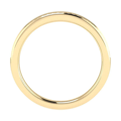 2mm Premium Grain Set 50% - Lab - grown Diamond | 18K Yellow Gold - Lester & Brown