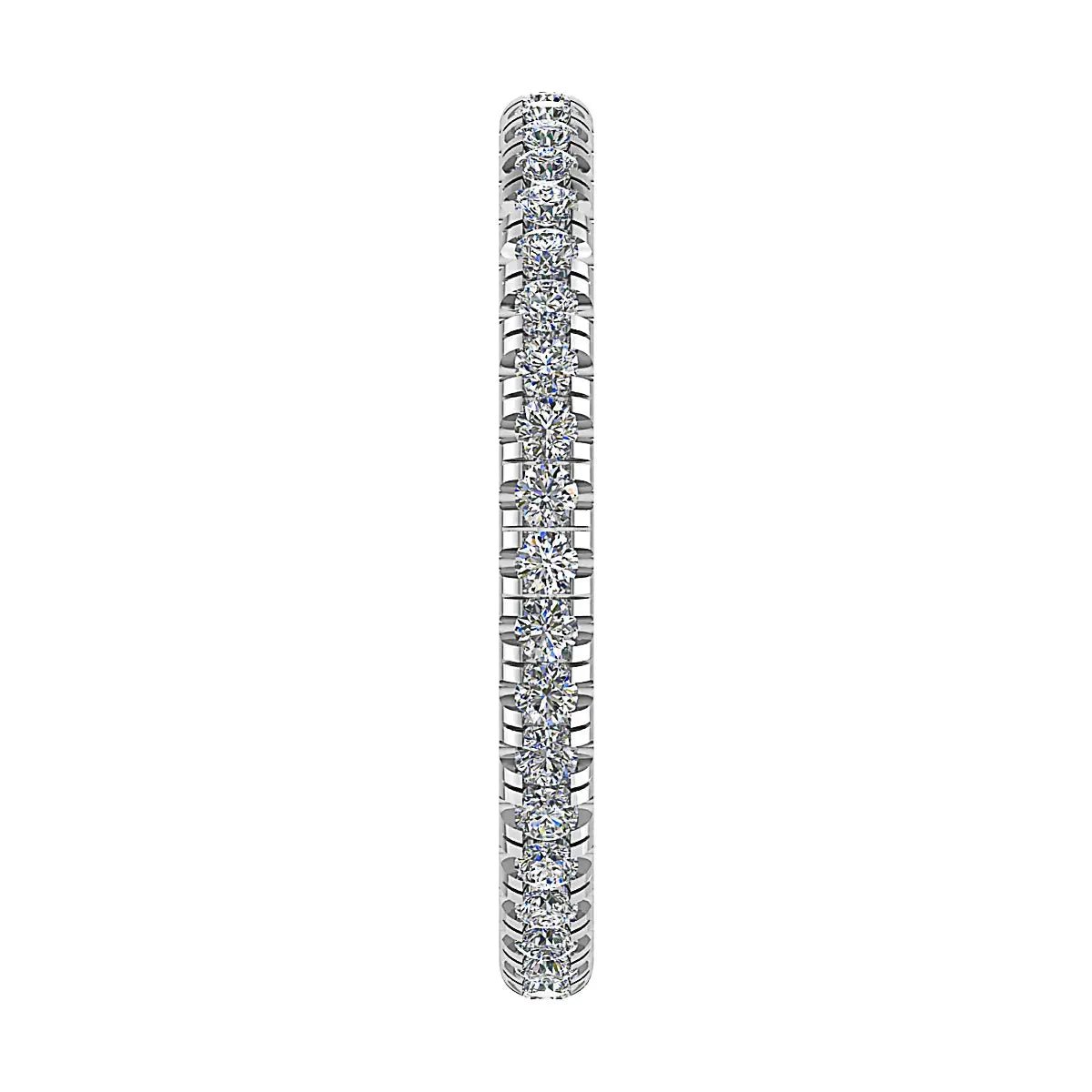 2mm Premium Micro Claw 100% - Lab - grown Diamond | 18k White Gold - Lester & Brown