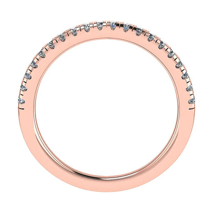 2mm Premium Micro Claw 50% - Lab - grown Diamond | 18k Rose Gold - Lester & Brown