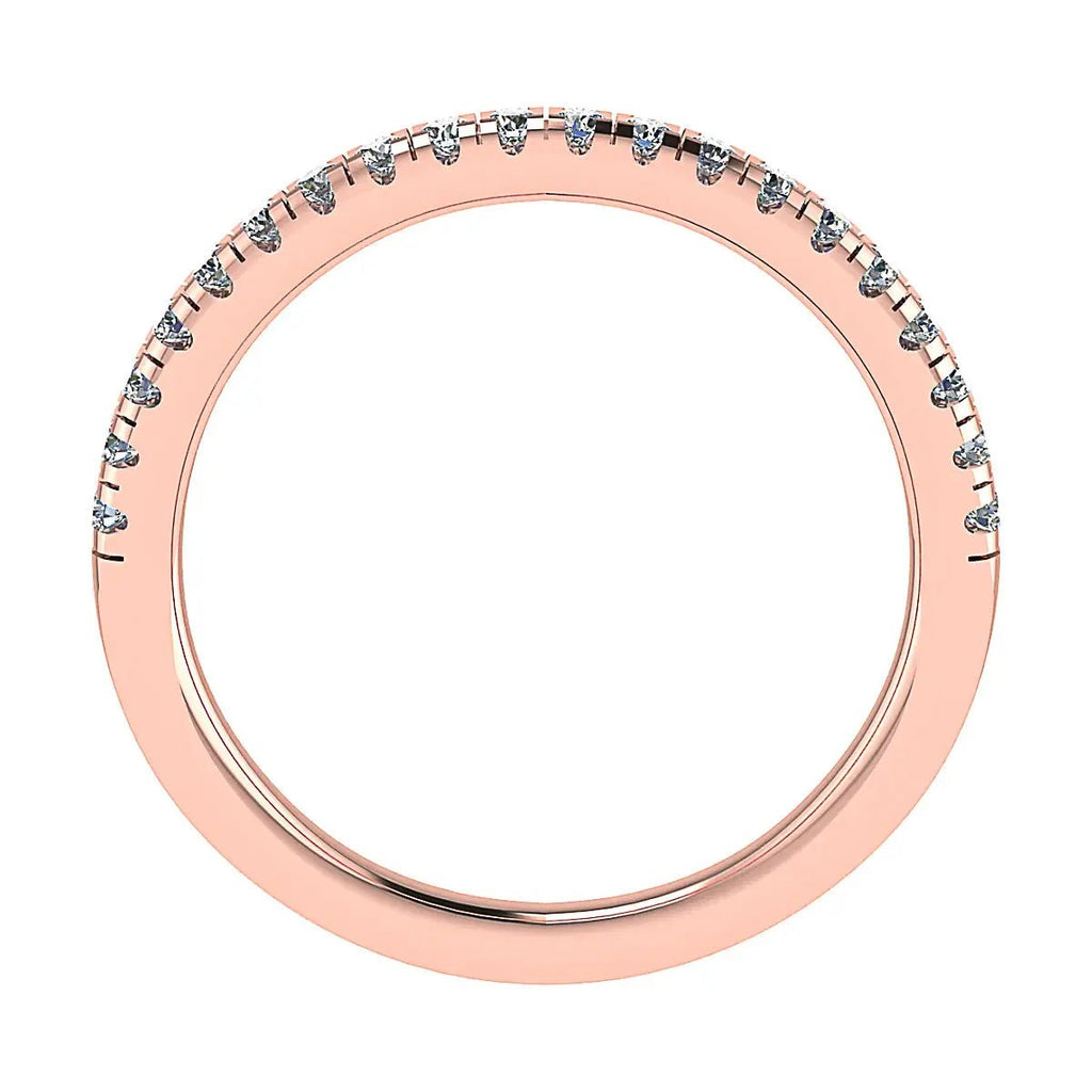 2mm Premium Micro Claw 50% - Lab - grown Diamond | 18k Rose Gold - Lester & Brown