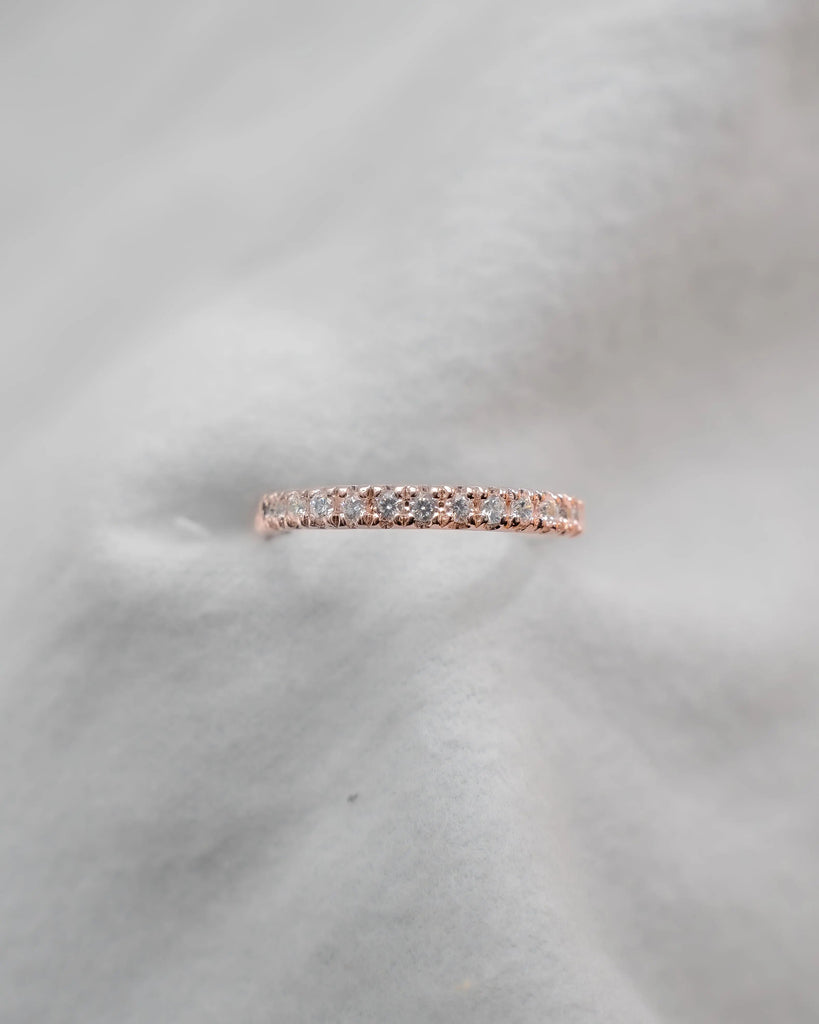 2mm Premium Micro Claw 50% - Lab - grown Diamond | 18k Rose Gold - Lester & Brown
