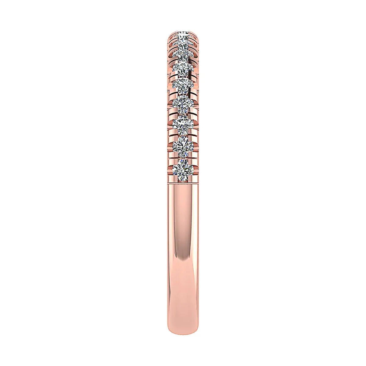 2mm Premium Micro Claw 50% - Lab - grown Diamond | 18k Rose Gold - Lester & Brown