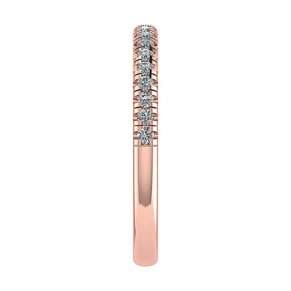 2mm Premium Micro Claw 50% - Lab - grown Diamond | 18k Rose Gold - Lester & Brown