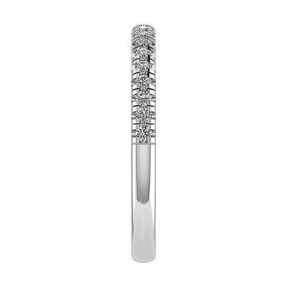 2mm Premium Micro Claw 50% - Lab - grown Diamond | 18k White Gold - Lester & Brown