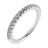 2mm Premium Micro Claw 50% - Lab - grown Diamond | 18k White Gold - Lester & Brown