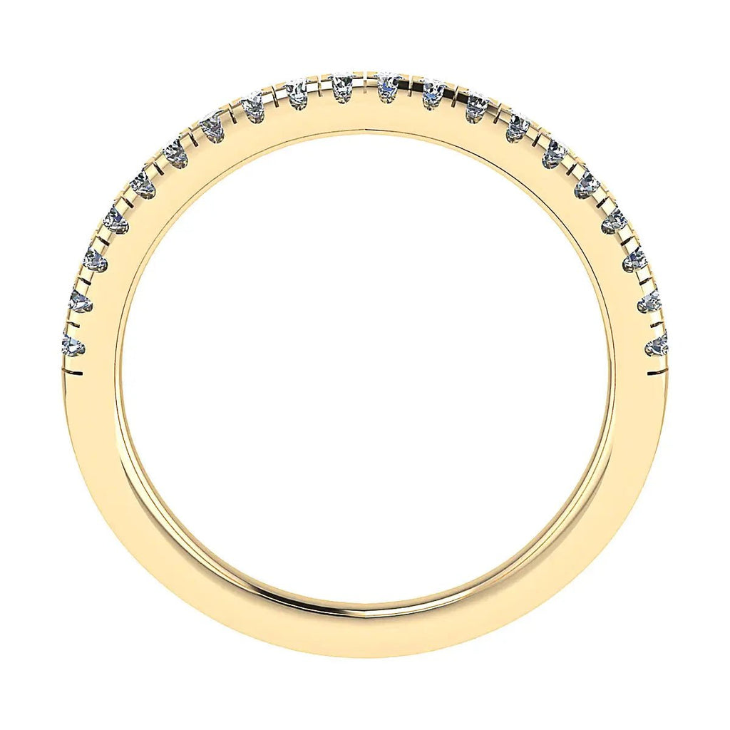 2mm Premium Micro Claw 50% - Lab - grown Diamond | 18k Yellow Gold - Lester & Brown