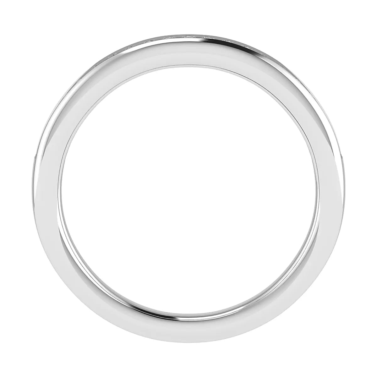 2mm Premium Round Channel Set 50% - Lab - grown Diamond | Platinum - Lester & Brown