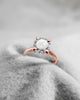 Round Rose Gold Lab Grown Diamond Solitaire